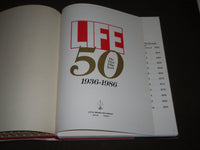 1986 LIFE 50 - THE FIRST FIFTY YEARS 1936-1986 HARDCOVER BOOK - I 1569