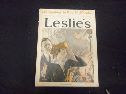 1921 APRIL 2 LESLIE'S WEEKLY MAGAZINE - BETWEEN TWO FIRES - ST 2329