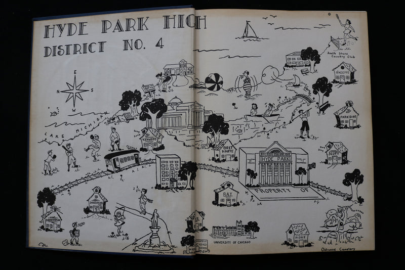 1950 THE AITCHPE HYDE PARK HIGH SCHOOL YEARBOOK - CHICAGO, ILLINOIS - YB 3505