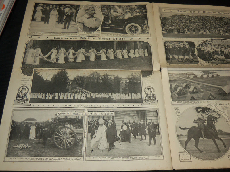 1912 JUNE 23 NEW YORK TIMES PICTURE SECTION - OLYMPIC ATHLETES THORPE - NP 5627