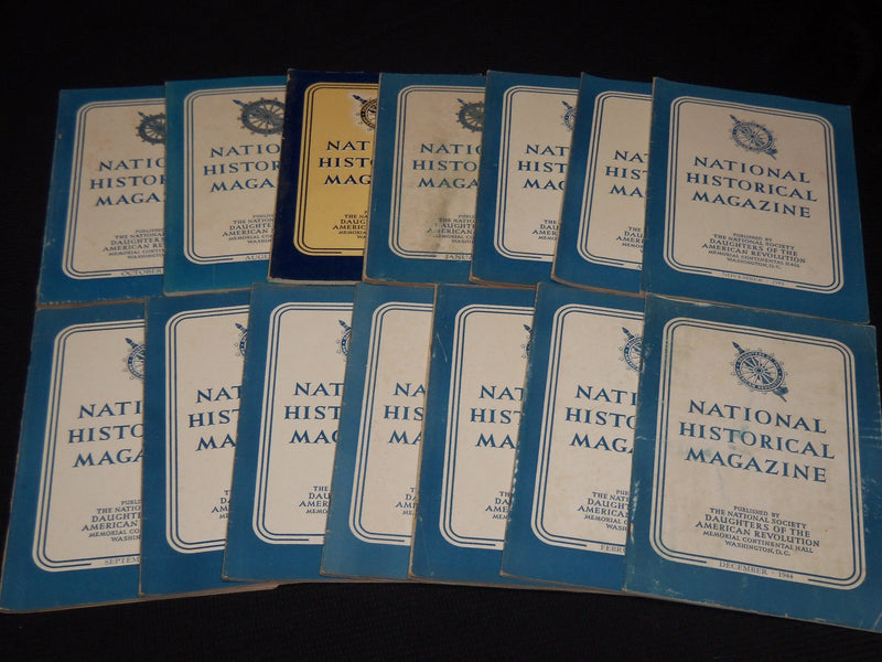 1933-1944 DAUGHTERS OF THE AMERICAN REVOLUTION MAGAZINE LOT OF 28 ISSUES- O 1121