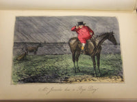 1854 HANDLEY CROSS OR MR. JORROCKS'S HUNT BOOK BY JOHN LEECH - KD 5792