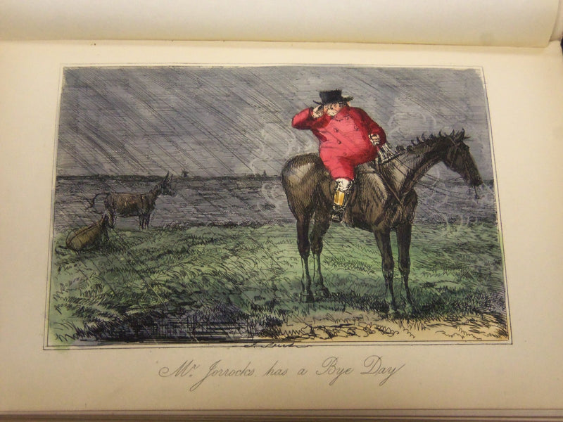 1854 HANDLEY CROSS OR MR. JORROCKS'S HUNT BOOK BY JOHN LEECH - KD 5792