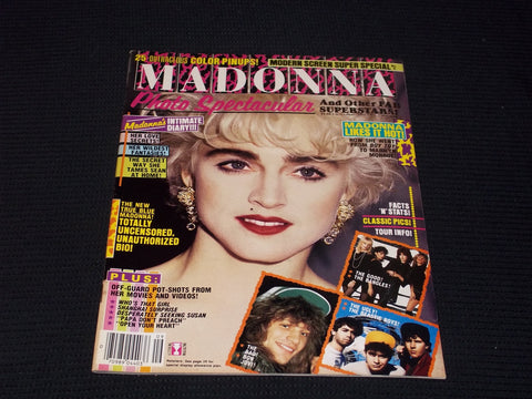 1987 MODERN SCREEN SPECIAL MADONNA MAGAZINE NICE COVER - E 16926
