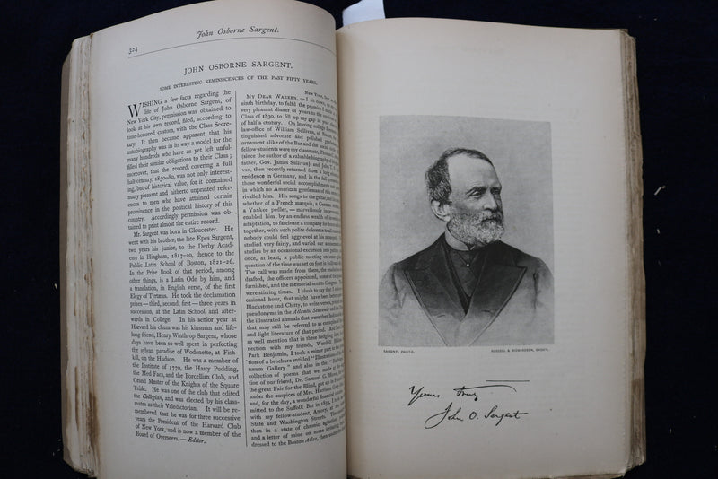 1881 APRIL-JULY THE HARVARD REGISTER ILLUSTRATED MAGAZINE - FINAL ISSUE - K 616
