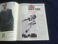 1992 NOV 7 FOOTBALL PROGRAM - RICE UNIVERSITY VS TEXAS TECH UNIV - SP 1215Y