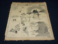 1908 BOSTON HERALD SUNDAY IN BLACK & WHITE SECTIONS LOT OF 7 - GOLDSMITH - UP 86