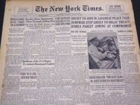 1951 AUGUST 14 NEW YORK TIMES - B-50 CRASHES INTO SEATTLE BUILDING - NT 4285