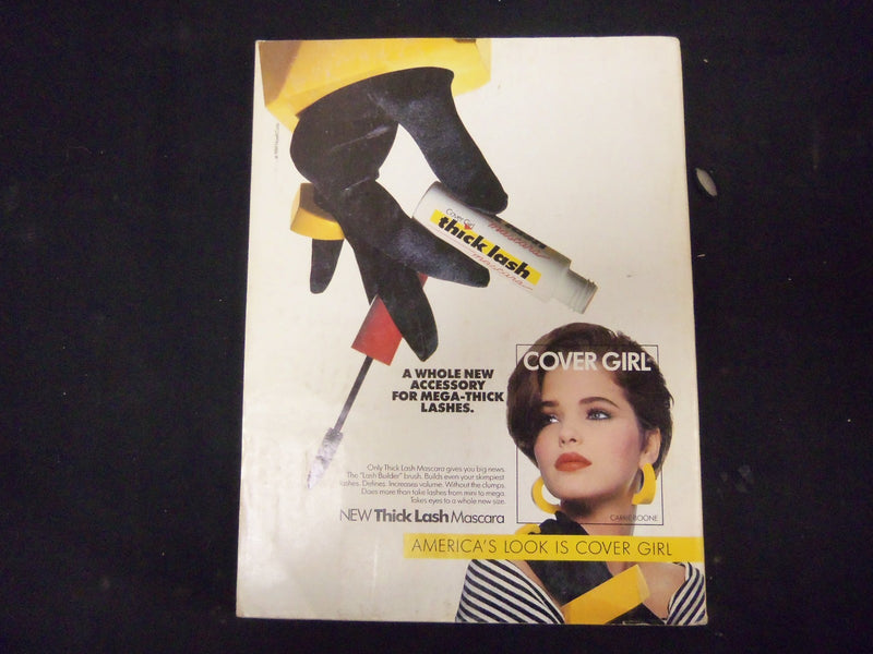 1989 SEPTEMBER GLAMOUR MAGAZINE - LOUISE VYENT COVER - ST 4286