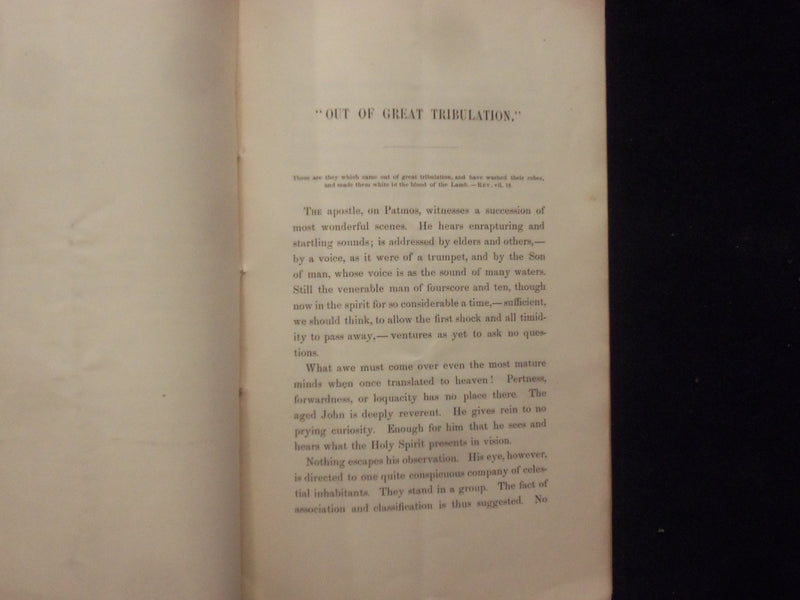 1867 MRS. SARAH R. BAKER FUNERAL SERMON SOFTCOVER BOOKLET - ROXBURY - K 222