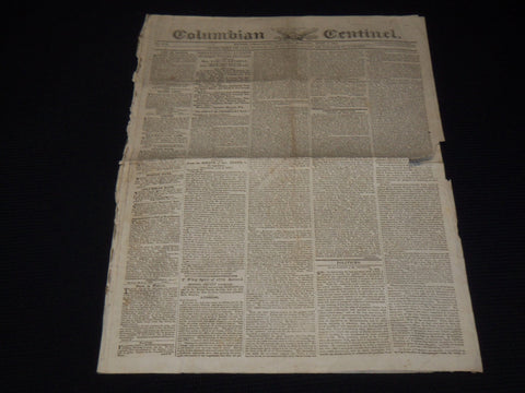 1824 APRIL 3 COLUMBIAN CENTINEL NEWSPAPER - GREAT ELECTION AT HAND - NP 3878H