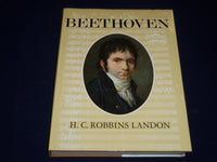 1970 BEETHOVEN HARDCOVER BOOK BY H. C. ROBBINS LANDON FIRST EDITION - I 357