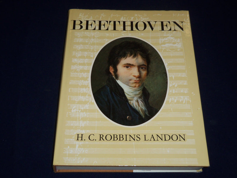 1970 BEETHOVEN HARDCOVER BOOK BY H. C. ROBBINS LANDON FIRST EDITION - I 357