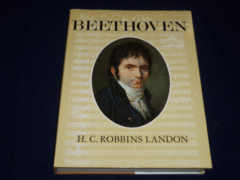 1970 BEETHOVEN HARDCOVER BOOK BY H. C. ROBBINS LANDON FIRST EDITION - I 357