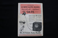 1933 JUNE RADIO-CRAFT MAGAZINE - AUTO RADIO NUMBER COVER - E 10557