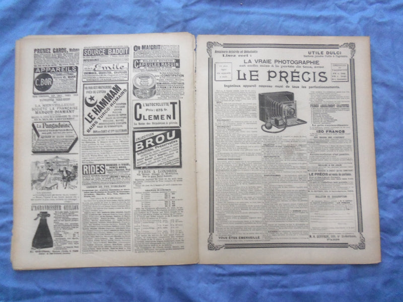 1903 JUNE 6 LE SOURIRE MAGAZINE - ILLUSTRATED COMEDY - FRENCH TEXT - SP 4865Q