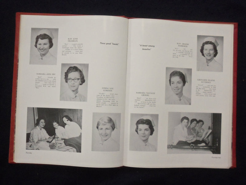 1959 THE REFLECTOR HARRISBURG HOSPITAL SCHOOL OF NURSING YEARBOOK - YB 3328