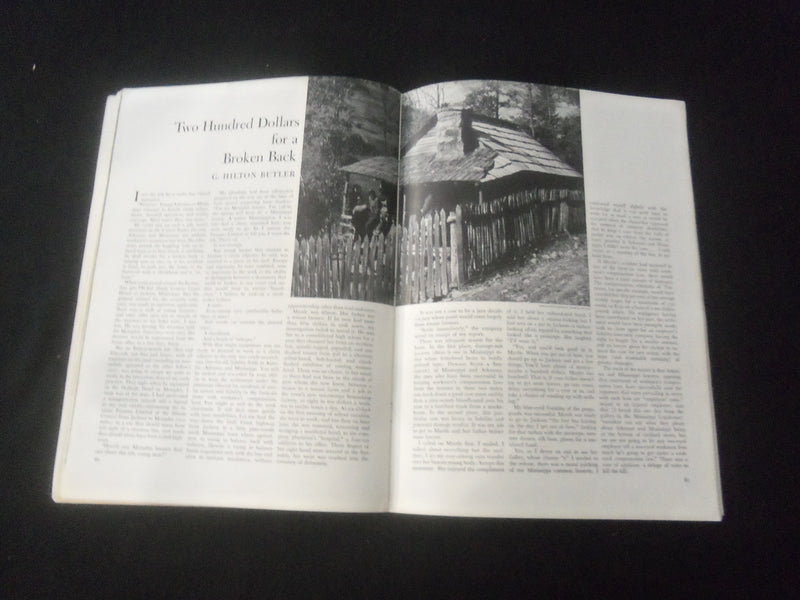 1938 APRIL SCRIBNER'S MAGAZINE - TELEVISION ANNOUNCER - B 1181C