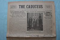 1918 THE CADUCEUS VICHY (FRANCE) HOSPITAL NEWSPAPER - LOT OF 2 - NP 9067