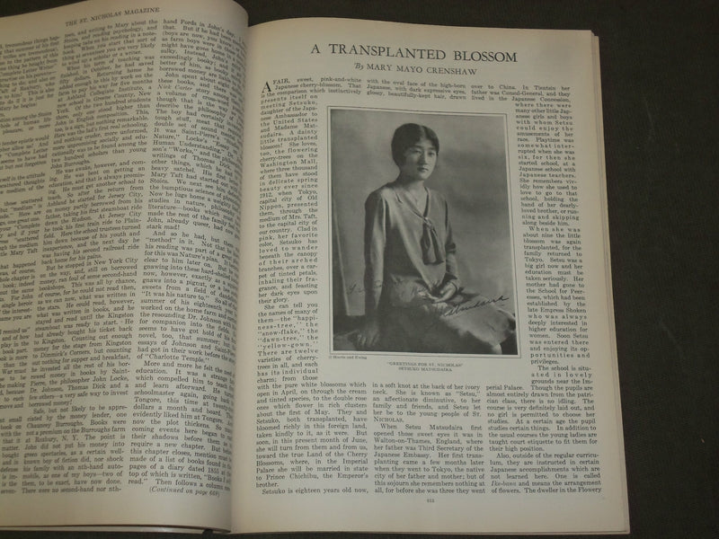 1928 JUNE ST. NICHOLAS MAGAZINE - ILLUSTRATIONS, STORIES & ADS - B 5047