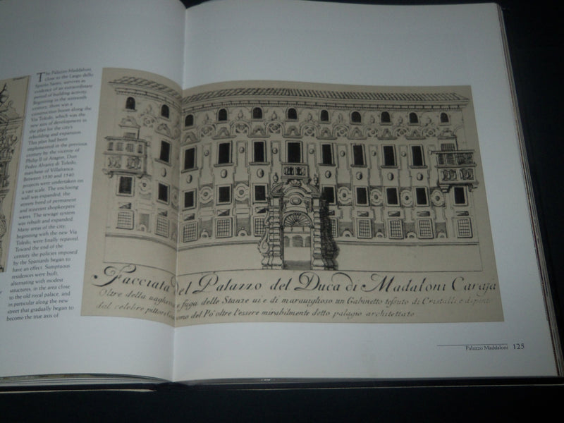 1999 PALACES OF NAPLES BOOK BY DONATELLA MAZZOLENI - FIRST EDITION - D 305
