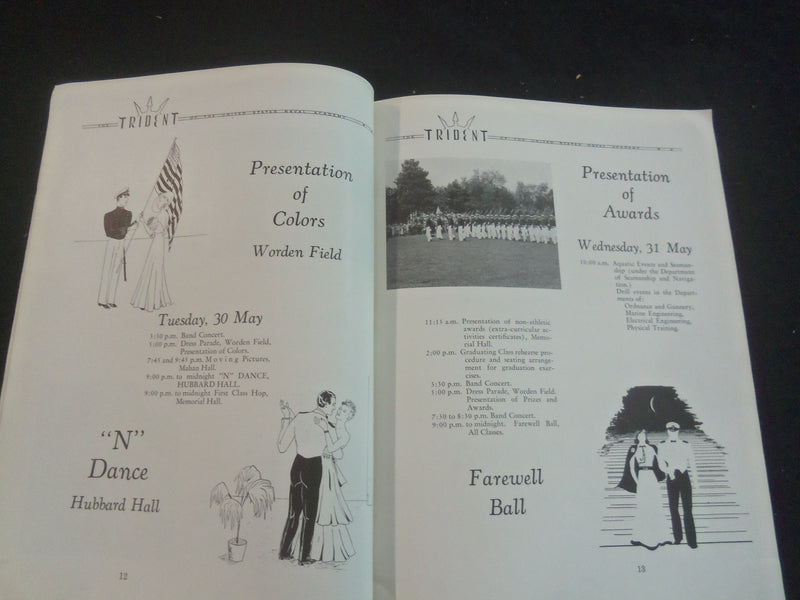 1939 JUNE TRIDENT MAGAZINE - UNITED STATES NAVAL ACADEMY - B 5530X
