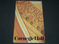 1986 MARCH 16 INTERMEZZO AUTOGRAPHED CARNEGIE HALL PROGRAM- ALAN TITUS - KD 5266