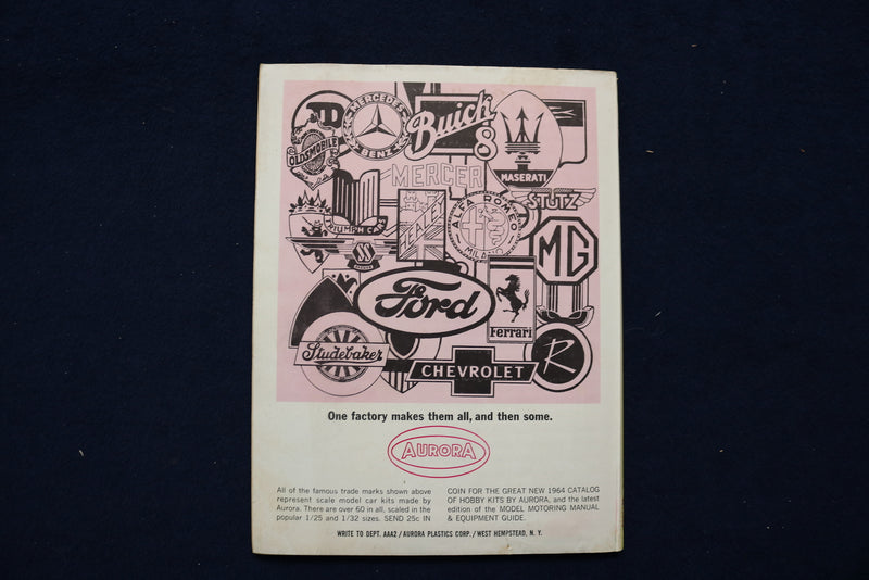 1964 MARCH/APRIL AMERICAN MODELER MAGAZINE - MATRA MOYNET JUPITER COVER -E 11476