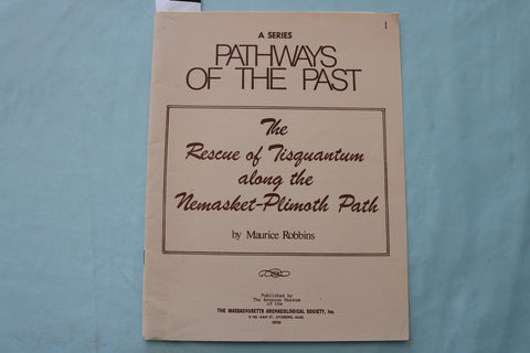1984 THE RESCUE OF TIQUANTUM ALONG THE NEMASKET-PLIMOTH PATH MAP - K 3421