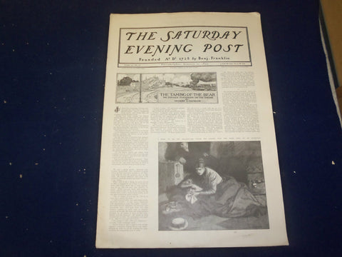 1899 JANUARY 21 THE SATURDAY EVENING POST MAGAZINE - NICE ILLUSTRATIONS - B 6691