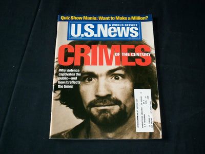 1999 DECEMBER 6 U.S. NEWS & WORLD REPORT MAGAZINE- CRIMES OF THE CENTURY- B 5420