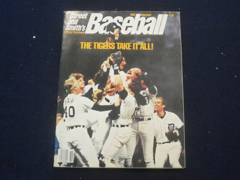 1985 STREET AND SMITH'S BASEBALL MAGAZINE - DETROIT TIGERS COVER - ST 6918