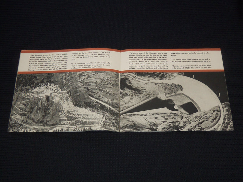 1940 FUTURAMA GENERAL MOTORS WORLD'S FAIR BOOK - NICE PHOTOS - J 7324