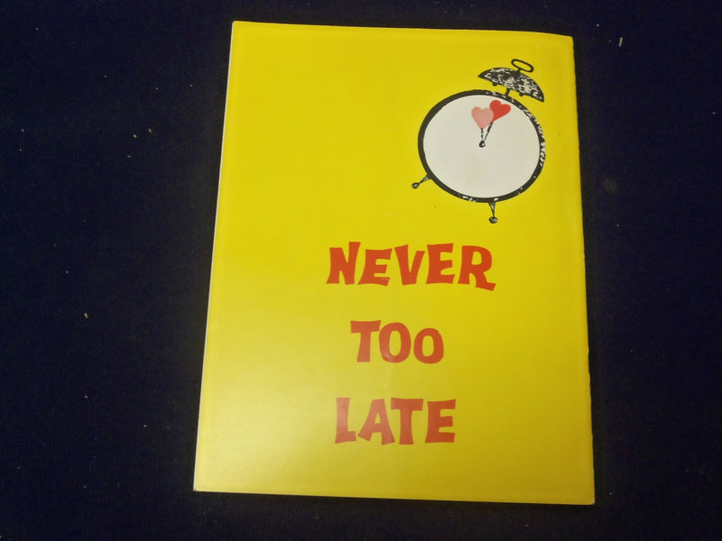 1960'S NEVER TOO LATE SOUVENIR SHOW PROGRAM - MAUREEN O'SULLIVAN - J 5002