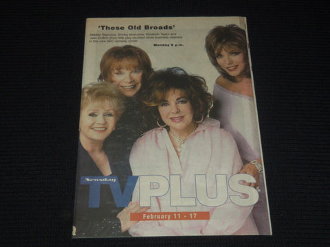 2001 FEBRUARY 11-17 NEWSDAY TV PLUS MAGAZINE - ELIZABETH TAYLOR COVER - E 15945