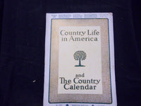 1906 JANUARY COUNTRY LIFE IN AMERICA MAGAZINE - GREAT COVER & ADS - ST 1388