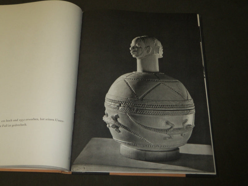 1959 VERGESSENE NEGERKUNST AFRO-PORTUGIESISCHES ELFENBEIN BOOK W D FAGG - KD 818