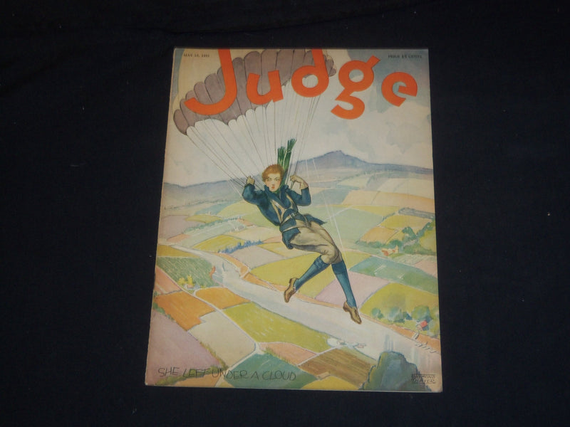 1931 MAY 16 JUDGE MAGAZINE - SHE LEFT UNDER A CLOUD - ST 5682