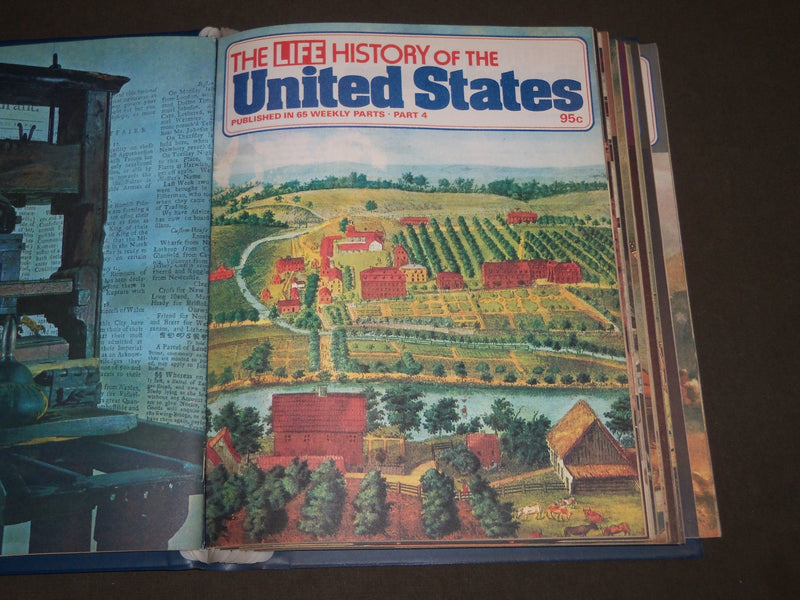 1973 THE LIFE HISTORY OF THE UNITED STATES MAGAZINE LOT OF 16 - KD 4910