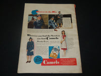 1942 OCTOBER ESQUIRE MAGAZINE - VARGA ILLUSTRATION - NICE COVER & ADS - ST 5707