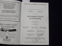 1990 THE MERRY WIVES OF WINDSOR PROGRAM -LOT OF 2- TAMMY MCDONALD+2 SIGS- J 9708