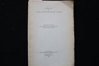 1928 A BOOK LIST FOR A SMALL MUSEUM OF NATURAL SCIENCE BY AGNES POLLARD- K 3515