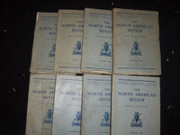 1908 NORTH AMERICAN REVIEW LOT OF 8 ISSUES - GREAT STORIES/ARTICLES - WR 1027