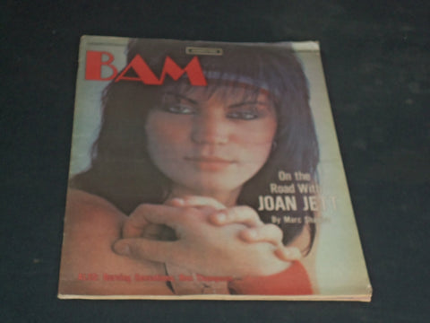 1983 JULY 29 BAM MAGAZINE ISSUE NO. 161 - JOAN JETT COVER - SP 2875