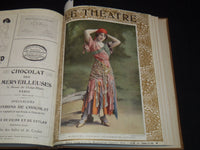 1913 JULY-DECEMBER LE THEATRE MAGAZINE BOUND VOLUME - 12 ISSUES - KD 2278E