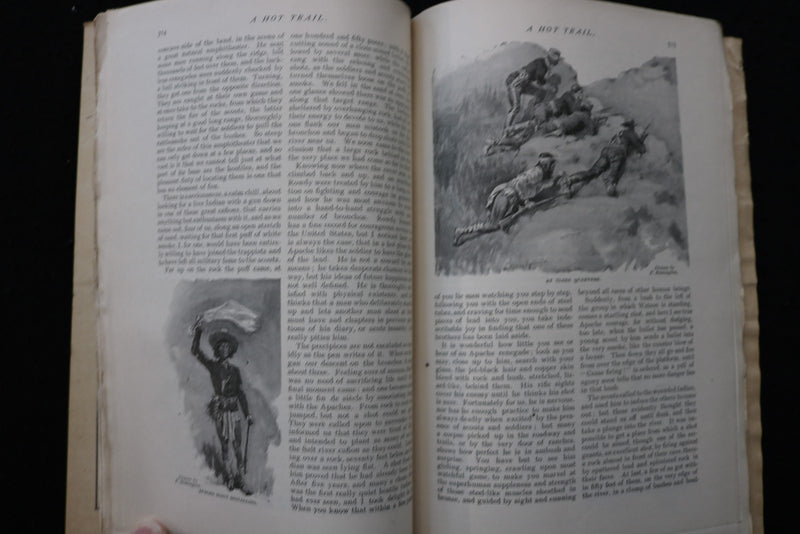 1894 OCTOBER THE COSMOPOLITAN MONTHLY MAGAZINE - REMINGTON - K 2926