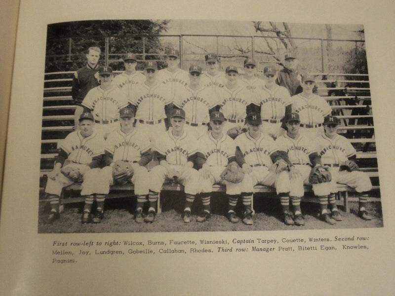 1956 INDEX UNIVERSITY OF MASSACHUSETTS COLLEGE YEARBOOK - GREAT PHOTOS - YB 849