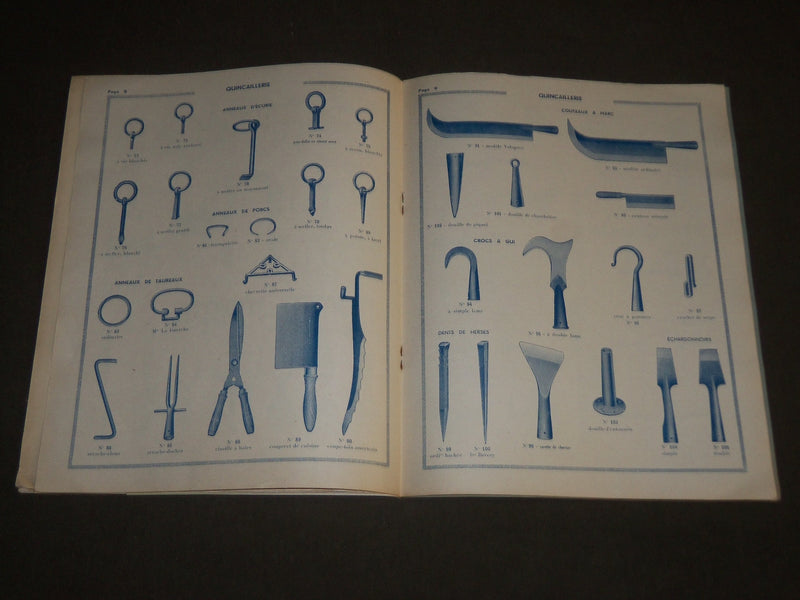1930'S LABOR OUTILLAGE AGRICOLE ET HORTICOLE FOURCHES FRENCH CATALOGUE - FR 444
