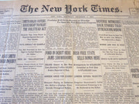 1927 DECEMBER 3 NEW YORK TIMES - FORD IN DEBUT HERE JAMS SHOWROOMS - NT 6286