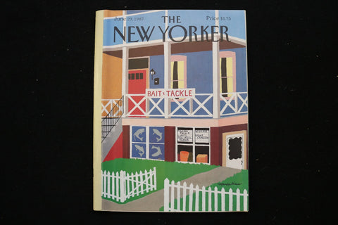 1987 JUNE 29 NEW YORKER MAGAZINE - GREAT ILLUSTRATED COVER - NY 3286